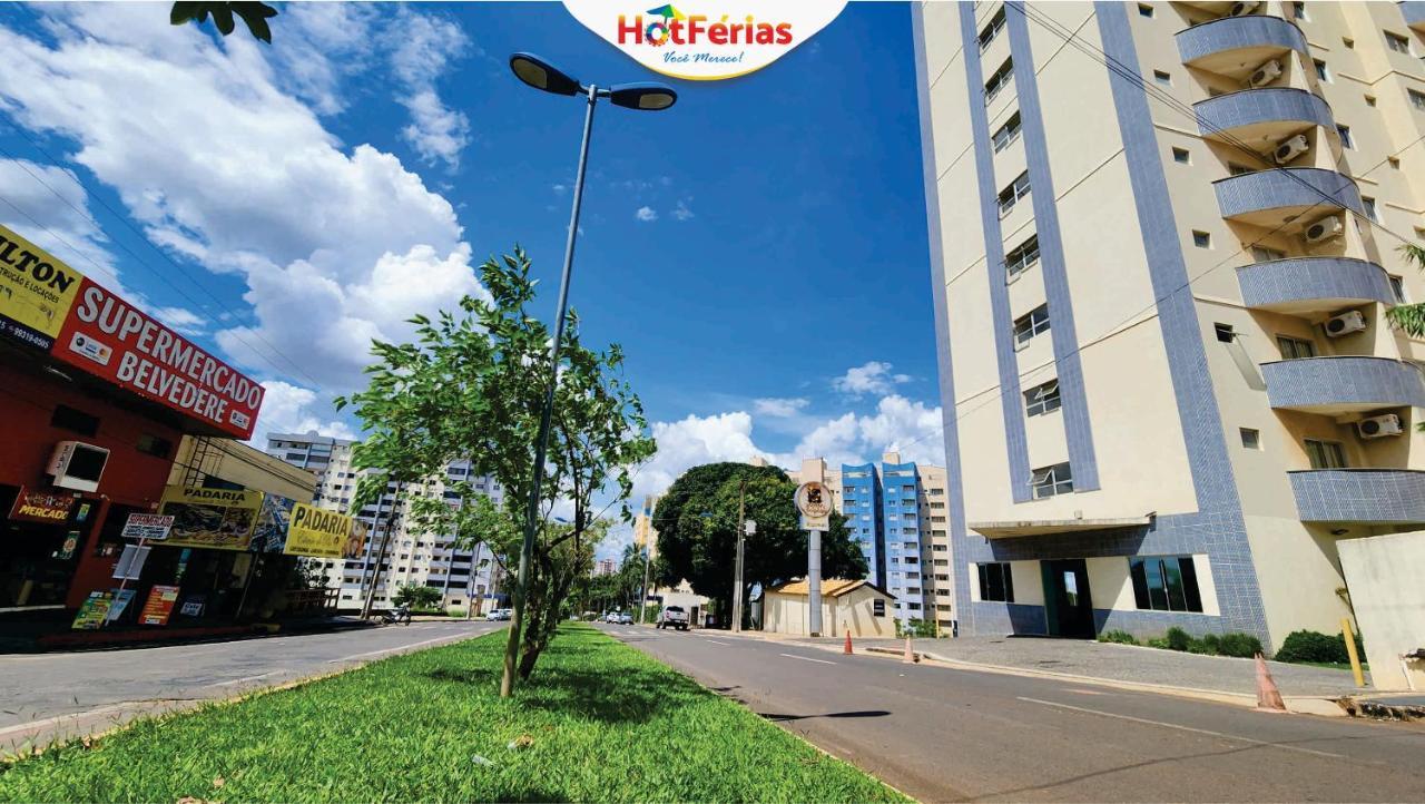 Golden Dolphin Express-Com Roupas De Cama E Banho, Piscinas 24H, Proximo Ao Water Park, Hotel Prive, Boulevard, Riviera - Hotferias Caldas Novas Exterior photo