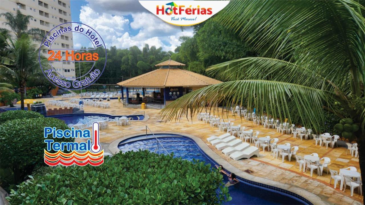 Golden Dolphin Express-Com Roupas De Cama E Banho, Piscinas 24H, Proximo Ao Water Park, Hotel Prive, Boulevard, Riviera - Hotferias Caldas Novas Exterior photo