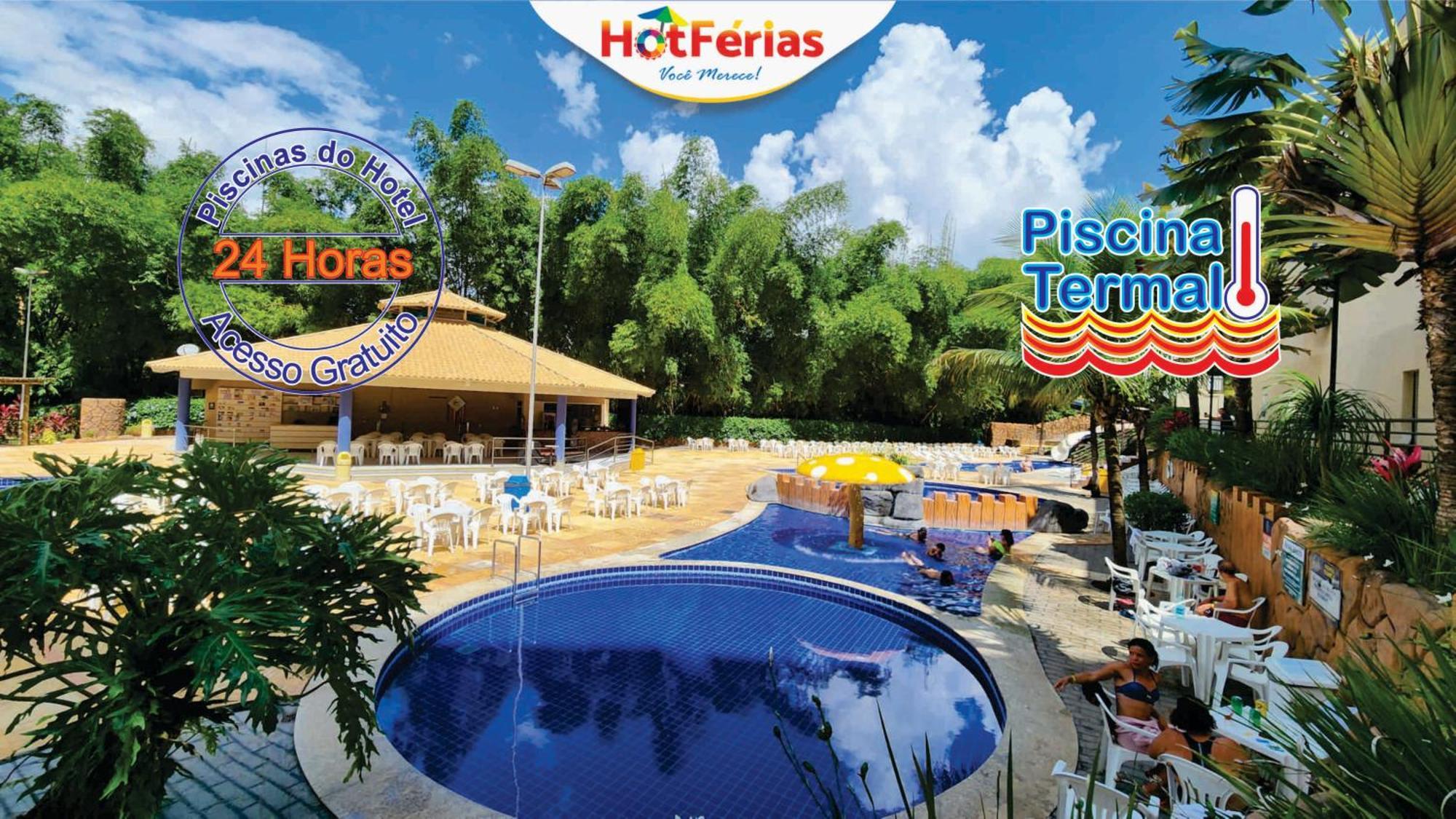 Golden Dolphin Express-Com Roupas De Cama E Banho, Piscinas 24H, Proximo Ao Water Park, Hotel Prive, Boulevard, Riviera - Hotferias Caldas Novas Exterior photo