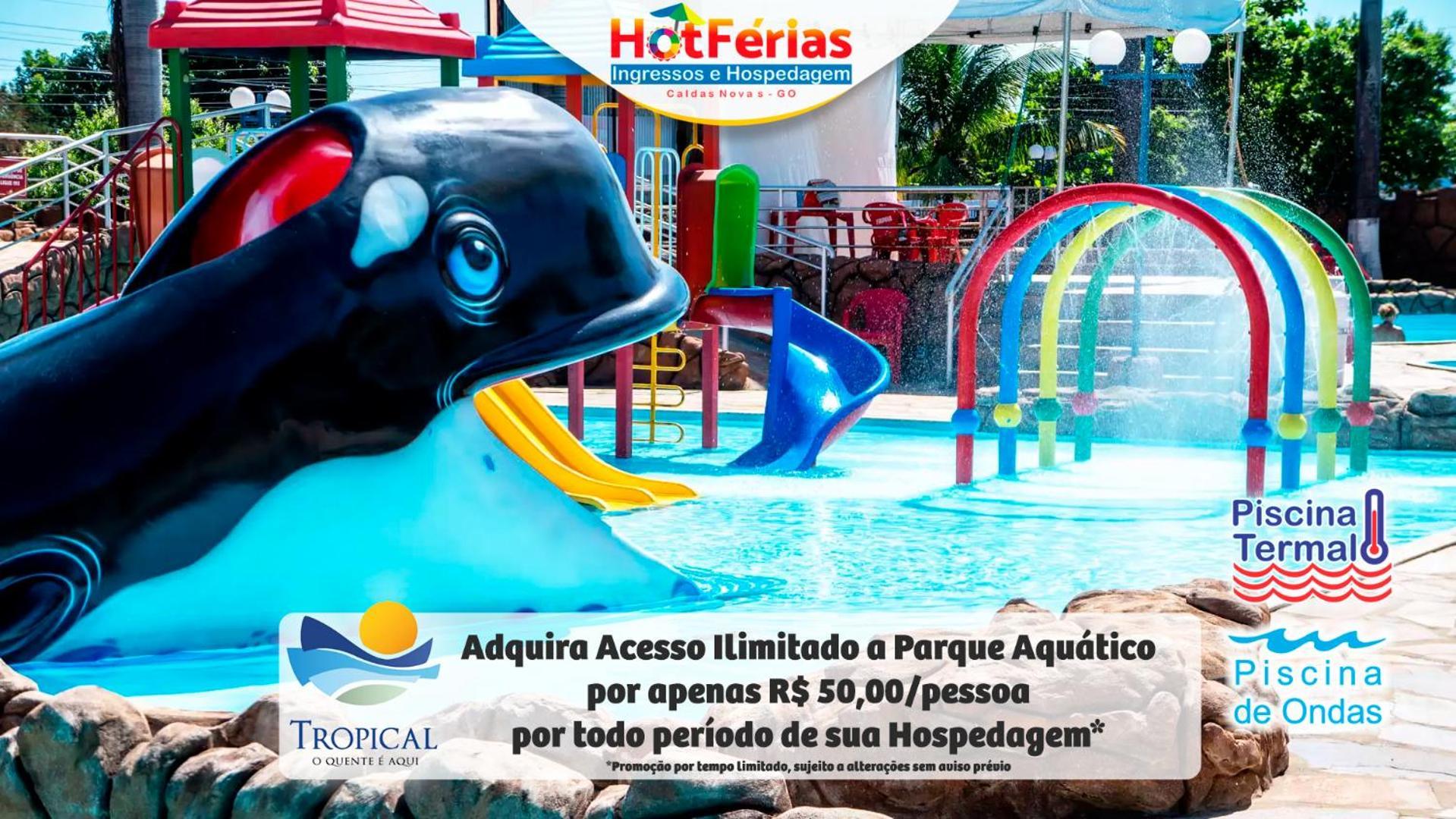 Golden Dolphin Express-Com Roupas De Cama E Banho, Piscinas 24H, Proximo Ao Water Park, Hotel Prive, Boulevard, Riviera - Hotferias Caldas Novas Exterior photo