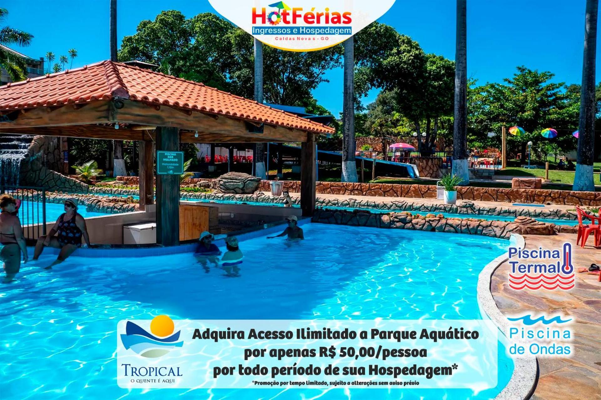 Golden Dolphin Express-Com Roupas De Cama E Banho, Piscinas 24H, Proximo Ao Water Park, Hotel Prive, Boulevard, Riviera - Hotferias Caldas Novas Exterior photo